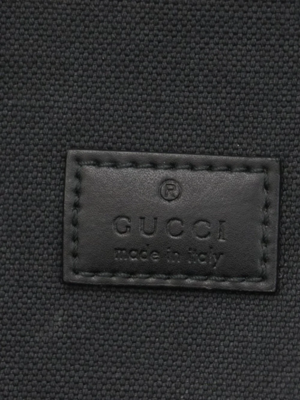 GUCCI GG Supreme Sling Backpack Belt Bag Sherry Line - Black